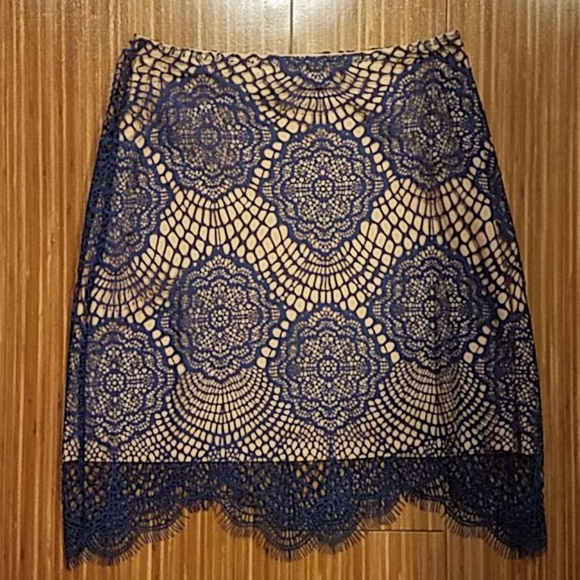 For Love & Lemons "Grace" lace mini skirt - Picture 1 of 6